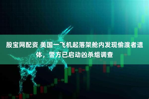 股宝网配资 美国一飞机起落架舱内发现偷渡者遗体,警方已启动凶杀组调查