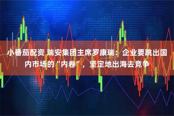 小番茄配资 瑞安集团主席罗康瑞：企业要跳出国内市场的“内卷”，坚定地出海去竞争